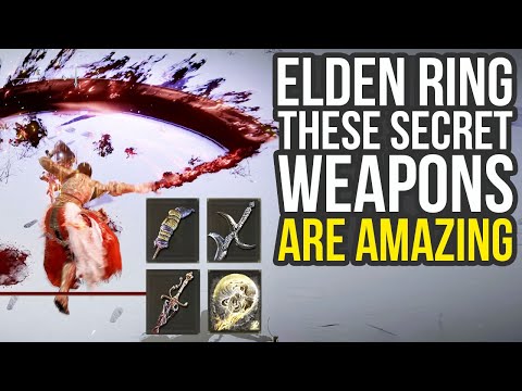 Elden Ring - These SECRET WEAPONS Are Amazing Don't Miss Them Early! Elden Ring Best Weapons