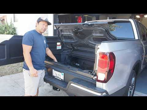 Honda Ridgeline Swingout Tailgate and Bed Storage