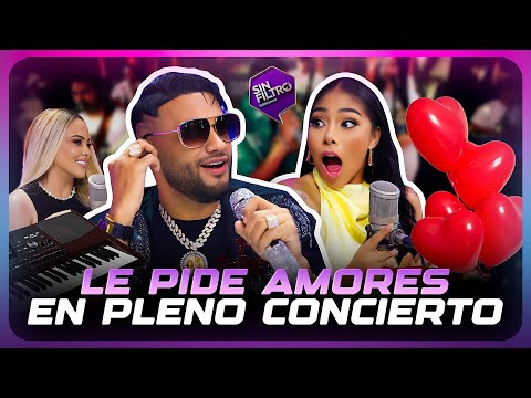 YARONY MONTERO LE PIDE AMORES A KAROLA EN PLENO CONCIERTO Y YULAY DE MAIPIOLA