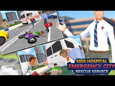 Kids Hospital Emergency City Rescue Service Video