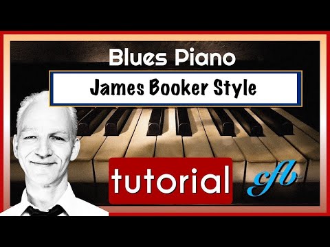 How to play James Booker Style Blues Piano
