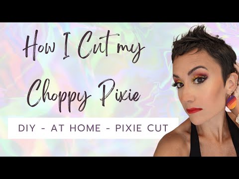 Choppy Pixie Cut