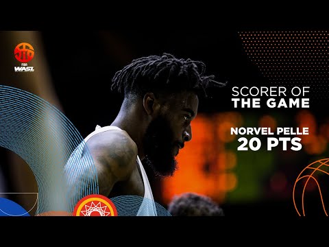 FIBA WASL S2 | SCORER OF THE GAME | AL ITTIHAD-AHLI ALEPPO VS GORGAN | NORVEL PELLE