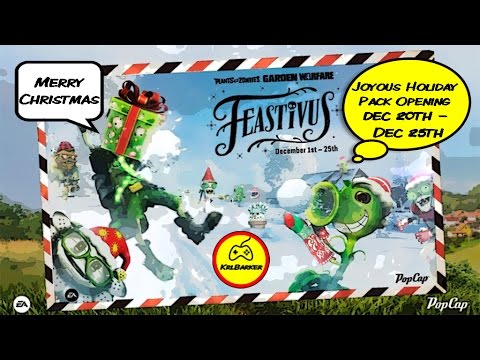 Lovely DLC Gifts | Plants Vs Zombies Garden Warfare | Joyous Holiday Packs The Last Days | Festivus