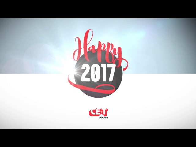 Vidéo Season's greetings 2017 - CE+T Power