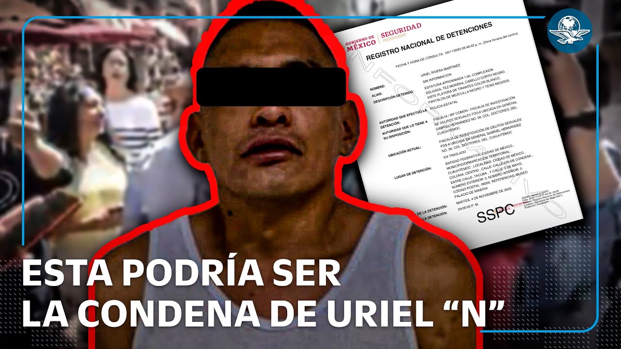 ¿Cuánto tiempo podría permanecer en prisión el sujeto que acosó a la presidenta Claudia Sheinbaum?