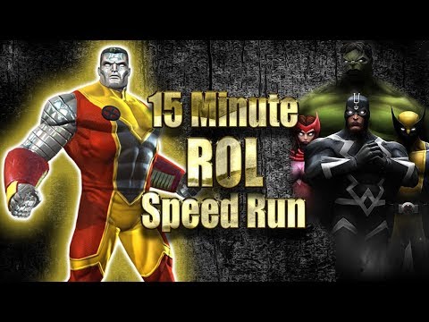 Realm of Legends 15 MINUTE Speedrun with Rank 5 Colossus - Marvel Contest of Champions