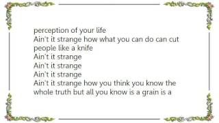 Hugh Cornwell - Ain't It Strange Lyrics