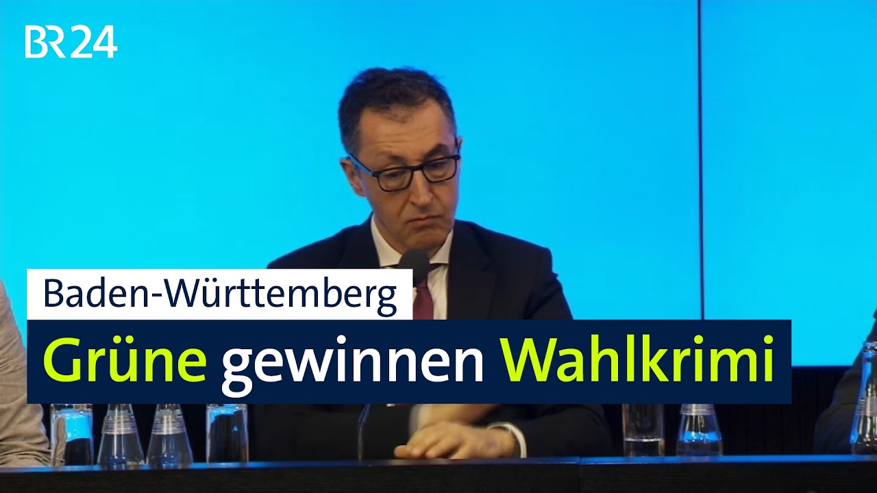Baden-Württemberg: Grüne gewinnen Wahlkrimi | BR24