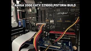 Video thumbnail for Amiga 2000 EATX 2.2 w/ ZZ9000 &  Pistorm Amiga OS 3.2.2.1 Test Video by Howmanymhz