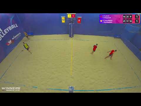 09:55 V. Kushch / V. Shapoval - D. Svyrydenko / Y. Bohdashkin 26.09.2022 | Winners Beach Volleyball