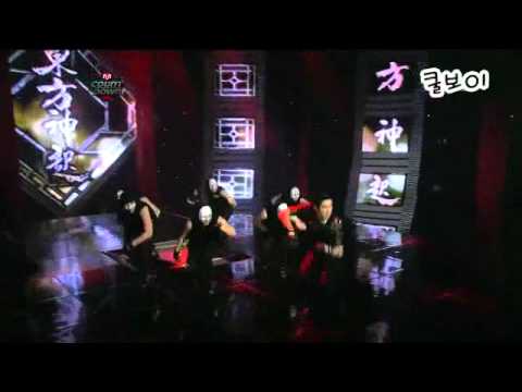 110120 MCountdown TVXQ/DBSK/TOHOSHINKI/HoMin - Dance + Maximum