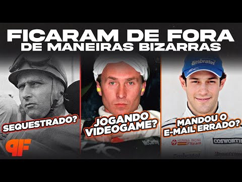 PILOTOS QUE FICARAM FORA DE CORRIDAS DE FORMAS BIZARRAS - Primeira Fila