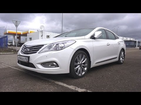 2012 Hyundai Grandeur 3.0 (250hp). Обзор (интерьер, экстерьер, двигатель)
