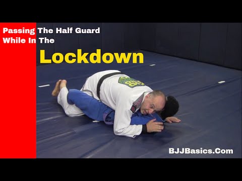 BJJ Basics: Passing The Half Guard with The Lockdown