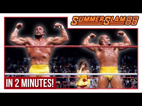 WWE SUMMERSLAM 1988 In 2 Minutes (Recap & Results)