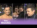 Jeremy Renner And Hailee Steinfeld At A Special Screening Of Marvel Studio S Hawkeye In London