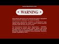 Sony FBI Anti Piracy Warning Screen 2005 2007