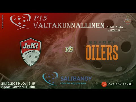 P15 Valtakunnallinen JoKi - Oilers NG Black 28.10.2023