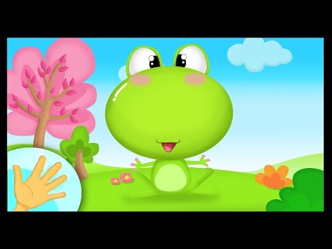 Comptinette de la grenouille - comptine à gestes