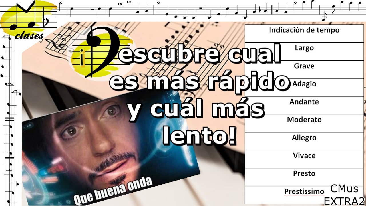 Indicaciones de tempo y matices de agógica: ¿qué son ¿cómo se hacen Lección musical EXTRA 2. FÁCIL