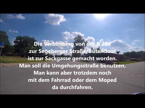 Durchfahrt B 206 / Segeberger Straße