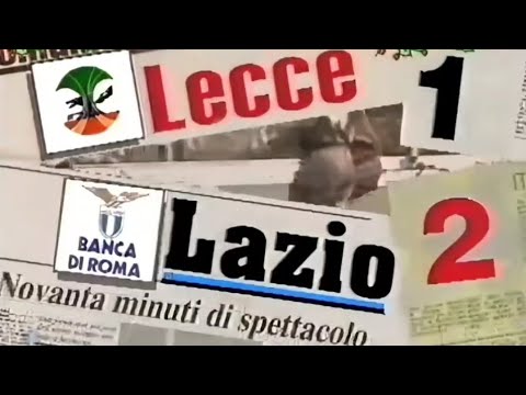 Lecce-Lazio 1:2, 1993/94 - Domenica Sportiva 