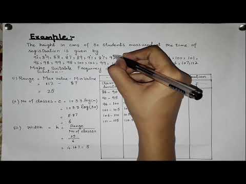 lecture6 Frequency Distribution,  Frequency, Solved example of frequency distribution