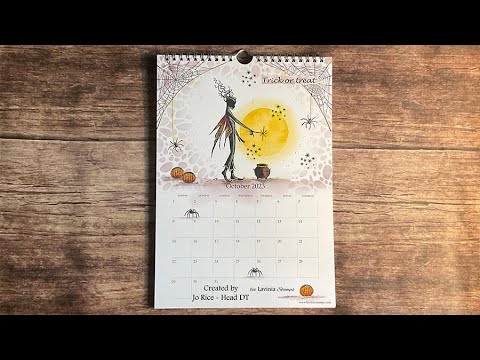 Ariel Casts a Spell by Jo Rice - A Lavinia Stamps Tutorial