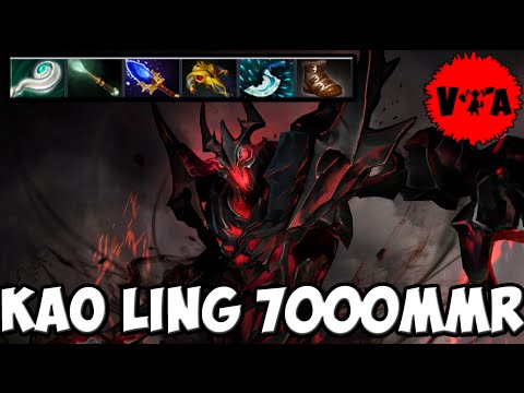 Dota 2 - Kao Ling 7000 MMR Plays Shadow Fiend vol #2 - Ranked Match