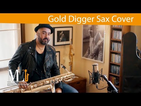 Gold Digger - Maurizio Leoni Sax cover free sax score