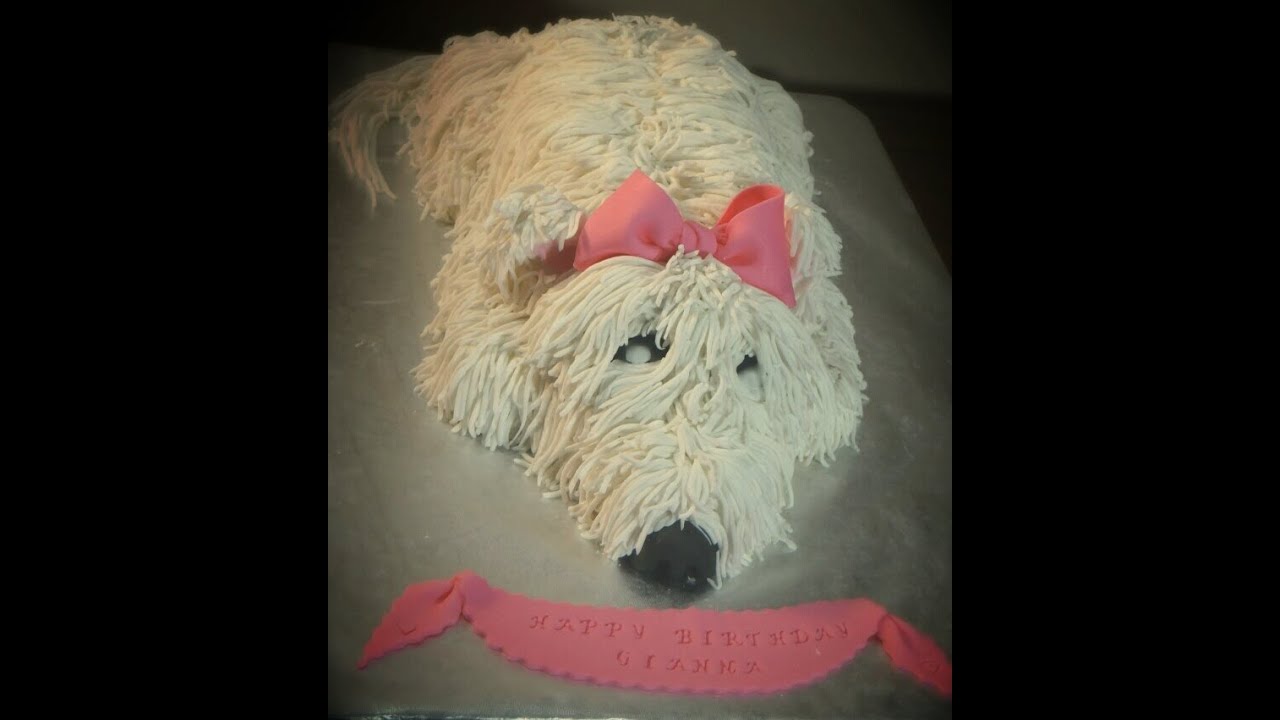 Dog Cake Tutorial