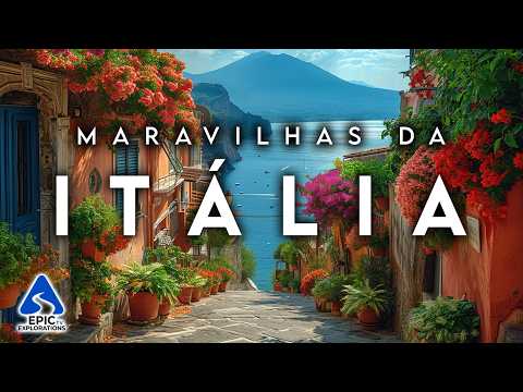 MARAVILHAS DA ITÁLIA | Os lugares mais bonitos da Itália | Guia de Viagem em 4K