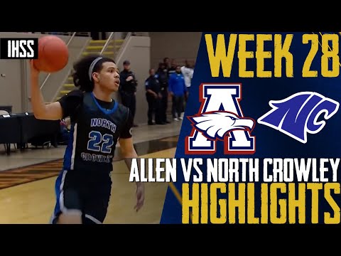 North Crowley Beats Allen 72-55 in Regional Final Highlights
