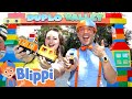 Blippi Visits LEGOLAND DUPLO VALLEY Blippi Field Trips Building LEGO DUPLO Learning AD