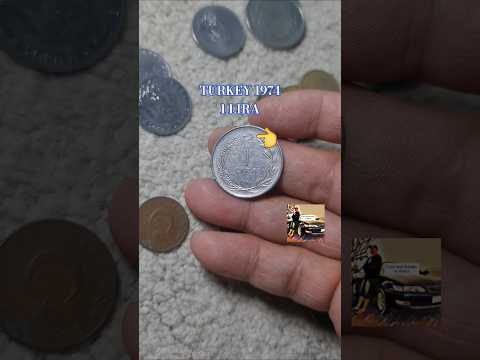 COIN COLLECTING: TURKEY 1974 1 LIRA #coin #coinsworthmoney #treasuresearch #money #collection