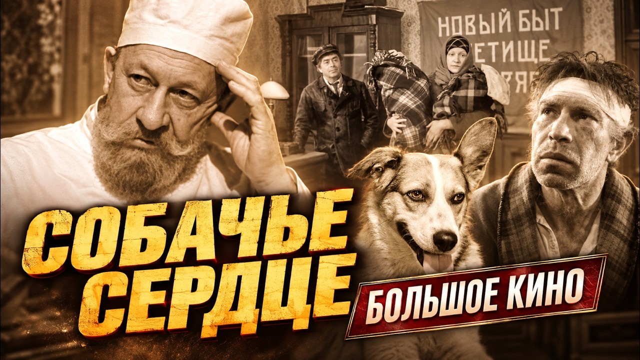 Евстигнеев не понимал эту роль. Как снимали легендарный фильм "Собачье сердц