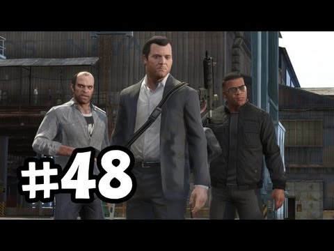 Grand Theft Auto 5 Part 48 Walkthrough Gameplay - The Big Score - GTA V Lets Play Playthrough