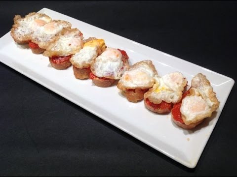 Huevos de Codorniz con Sobrasada