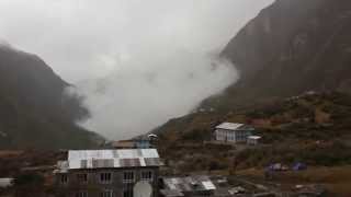 preview picture of video 'Storm in Langtang, Nepal'