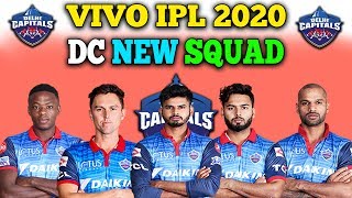 IPL 2020 : Delhi Capitals Final Players List | Delhi Full Squad 2020 | New Team Delhi Capitals