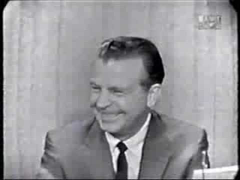 Dick Powell on 'What's My Line'  (1958)