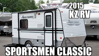 preview picture of video '2015 Sportsmen Classic 16FKTH Toy Hauler Review | Travel Trailer'