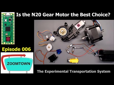 E005 Motor selection for the Autonomous Robot used in the ZoomTown Experiment