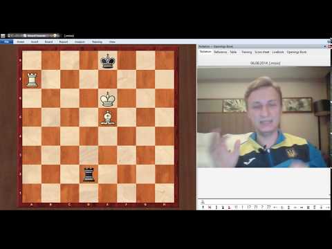 How to win a winning position (Rook+Bishop_vs_Rook)