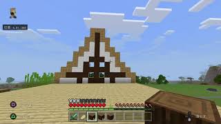 てるくら first impact ０３３ 屋根建築＆雑談　（マインクラフト実況（PS４））