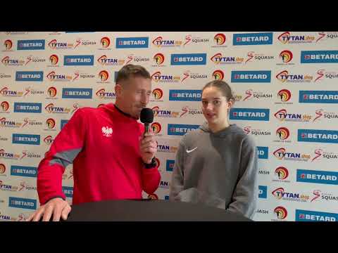 Tola Otrząsek (wywiad) mistrzyni Polski GU19 BETARD Indywidualne Mistrzostwa Polski Juniorów 2024