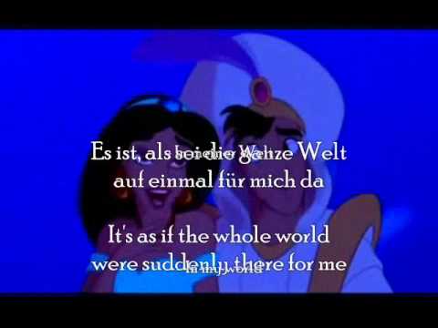 Aladdin - Ein Traum wird wahr (+ Übersetzung/translation)