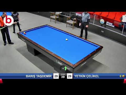 BARIŞ TAŞDEMİR & YETKİN ÇELİKEL Bilardo Maçı - 2022 1.LİG PLAY-OFF-1.TUR