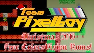 Christmas 2016 Colecovision Rom Releases from Team Pixelboy!